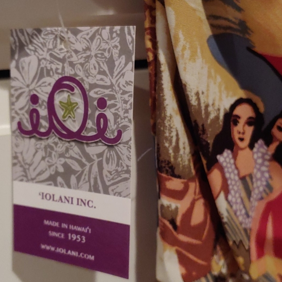 Iolani boy's Aloha shirt vintage Hawaiian print Baby Luau - Picture 11 of 14